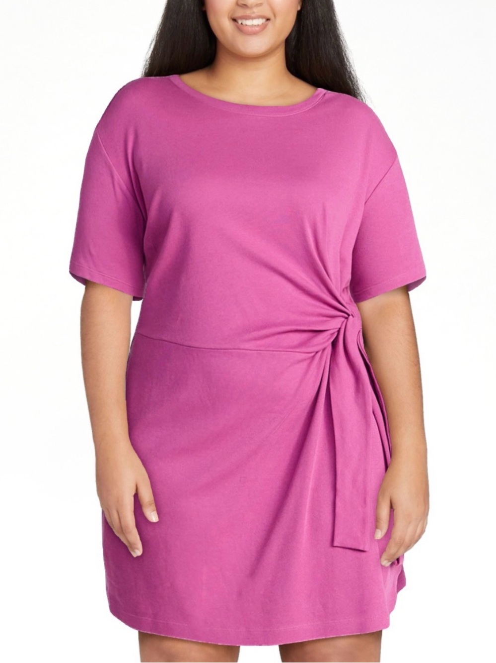 NWT 4X front twist dress Terra and sky B7